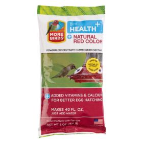 More Birds Health Plus Natural Red Hummingbird Nectar Powder Concentrate