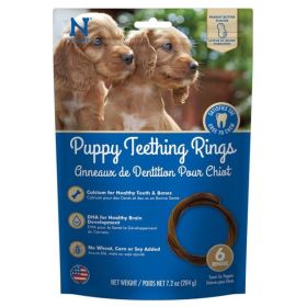 N Bone Puppy Teething Rings Peanut Butter Flavor