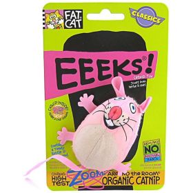 Fat Cat EEEKS Cat Toy with Catnip