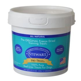 Stewart Pro Treat 100% Pure Beef Liver for Dogs