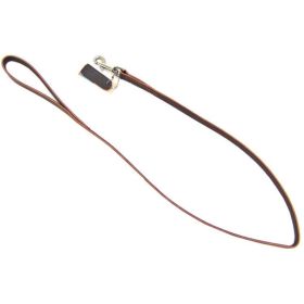 Circle T Latigo Leather Lead (Option: 4' Long x 3/4" Wide)