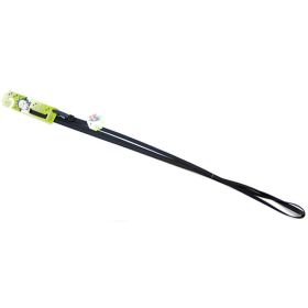 Li'l Pals Nylon Lead (Option: Black  6" Long x 5/16" Wide)