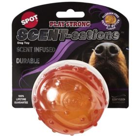 Spot Scent (Option: Sation Peanut Butter Scented Ball  3.25"  1 count)