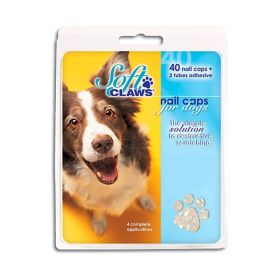 Soft Claws Nail Caps for Cats and Dogs Natural (Option: XXXLarge)