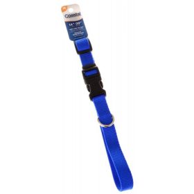 Tuff Collar Nylon Adjustable Collar (Option: Blue  14"20" Long x 5/8" Wide)