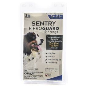 Sentry FiproGuard for Dogs (Option: Dogs 89132 lbs (3 Doses))